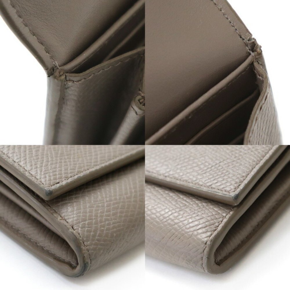 CELINE Large Flap Wallet Long Pebble 10B563BEL Women's - Picture 9 of 10